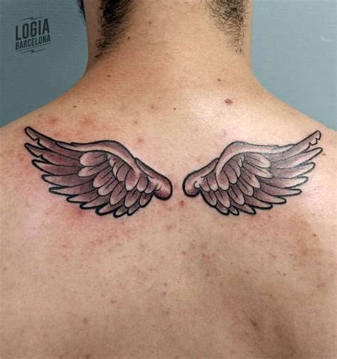 tatuajes de alas de angel para mujer|tatuajes de alas de ángel.